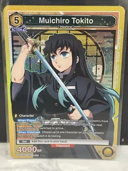 Muichiro Tokito SR Union Arena Demon Slayer English Super Rare - Image 1