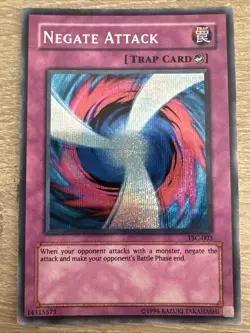 Yu-Gi-Oh TSC-003 Negate Attack LP Parallel Secret Rare - Image 1
