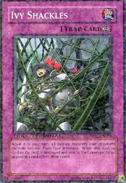 Yugioh! LP Ivy Shackles - DT02-EN098 - Common - Duel Terminal Lightly Played, En - Image 1