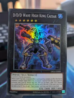 YuGiOh! D/D/D Wave High King Caesar OP24-EN009 Super Rare - Image 1