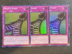 3x YuGiOh! - Switch Point AGOV-EN099 Super Rare 1st Edition Near Mint - Image 1