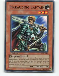 Yu-Gi-Oh! TCG Marauding Captain Marauding Captain SD5-EN009 1st Edition - Image 1