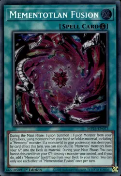 Mementotlan Fusion 1st Prismatic Secret MP25-EN073 Yu-Gi-Oh! - Image 1