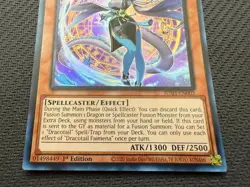 Dracotail Faimena JUSH-EN002 Justice Hunters 1st Edition Ultra Rare Yu-Gi-Oh! - Image 2