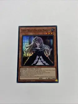 Yu Gi Oh Ghost Belle & Haunted Mansion (RA01-EN011) Super Rare 1st Edition (NM) - Image 1