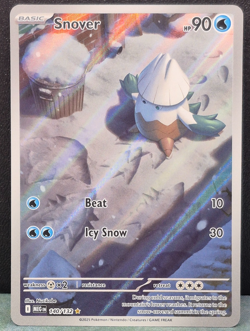 Snover Illustration Rare 140/132 Mega Evolution Pokemon TCG Near Mint Card NM - Image 1