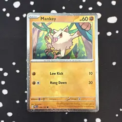 pokemon cards lot 3 Singles, Annihilape Ex Promo, Primeape, Mankey - Image 5