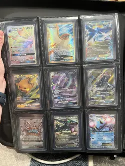 Huge Binder Pokemon Card Collection Holos Hits Wotc Base Set Full Arts 24 Pages - Image 5
