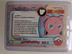 Topps Chrome #39 Jiggly Puff Pokemon card Holo foil - Image 2