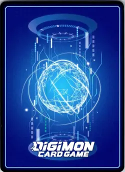 Growlmon ST7-05 Black Rare Champion Digimon CCG Card - Image 2