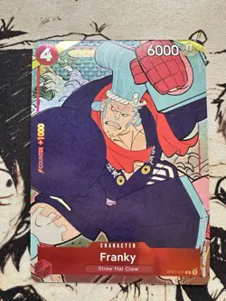 Franky (English Version 1st Anniversary Set) ST01-010 One Piece Promotion Cards - Image 1