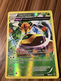 Vespiquen 11/98 XY-Ancient Origins Reverse Holo Pokemon Rare Card - Image 2