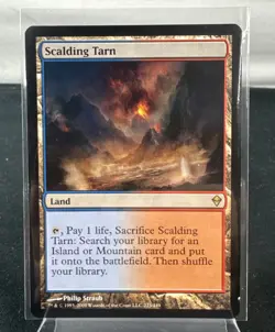 Magic The Gathering: Scalding Tarn Zendikar Regular - ST3 - Image 1