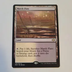 Magic the Gathering - Marsh Flats - Modern Horizons 2 - NM (Near Mint) - Image 1