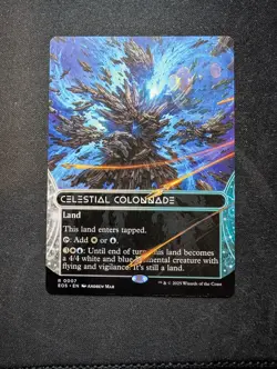 Celestial Colonnade (0007) (Borderless) Edge of Eternities: Stellar Sights... - Image 1