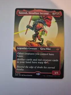 1x Tannuk, Steadfast Second - Borderless - Edge of Eternities - Near Mint 296 x1 - Image 1