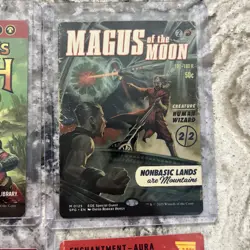 MTG Green Sun's Zenith, Magus of the Moon & Paradox Haze EoE Showcase Lot of 4 - Image 5