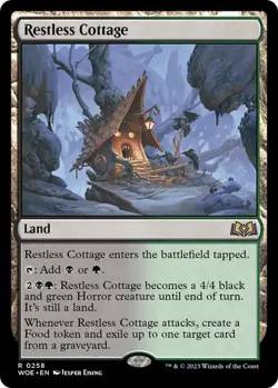 Restless Cottage R Wilds of Eldraine 258 NM - Image 1