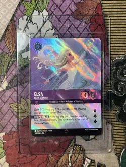 Elsa Spirit Of Winter 207/204 - Disney Lorcana First Chapter Enchanted Foil - Image 1