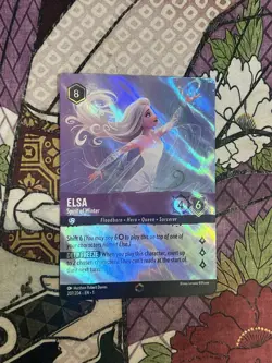 Elsa Spirit Of Winter 207/204 - Disney Lorcana First Chapter Enchanted Foil - Image 2