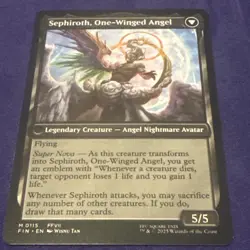 Sephiroth, Fabled SOLDIER 115 FINAL FANTASY NM MTG - Image 2