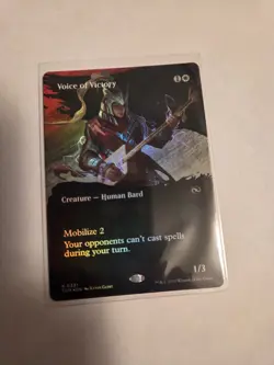 Voice of Victory (Borderless) Tarkir: Dragonstorm Foil #331 MTG - Image 1