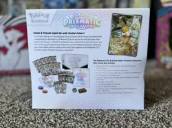 Pokemon TCG S&V Prismatic Evolutions ETB Elite Trainer Box FACTORY SEALED - Image 3