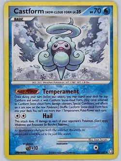 Castform 50/146 Pokemon - Diamond and Pearl Legends Awakened MP - Image 1