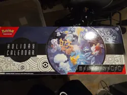 Pokemon TCG: HOLIDAY CALENDAR 2023 (Glaceon, Alolan, Vulpix) • FACTORY SEALED 820650852565 - Image 1