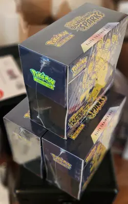 (LOT OF 3)-Pokemon TCG Surging Sparks ETB-NEW/FACTORY SEALED - Image 3