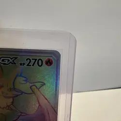 Pokemon TCG Charizard & Braixen Tag Team GX Cosmic Eclipse 251/236 Rainbow Rare - Image 4