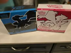 Pokemon Center Black Bolt and White Flare ETB Pokemon TCG Factory Sealed - Image 1
