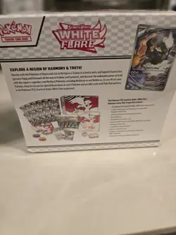Pokemon Center Black Bolt and White Flare ETB Pokemon TCG Factory Sealed - Image 5