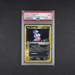 PSA 9 - Dark Flaaffy - Pokemon Karte 33/109 Reverse EX Team Rocket Returns /P55 - Image 2