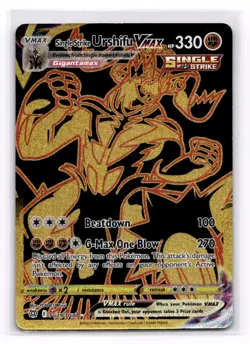 Single Strike Urshifu VMAX (Secret) Brilliant Stars - Pokemon NM TG29/TG30 - Image 1