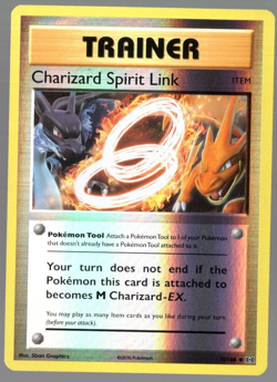 Charizard Spirit Link 75/108 Reverse Holo Uncommon XY Evolutions Pokemon TCG NM - Image 1