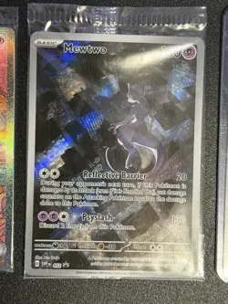 Pokemon TCG 151 Ultra Premium Collection Mew ex Mewtwo Sealed Promo Set Lot Of 4 - Image 3