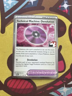 Pokemon Technical Machine: TM Devolution 177/182 Play! Prize pack Series - Holo - Image 1