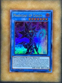 Yugioh Magician of Chaos DUPO-EN001 Ultra Rare 1st Ed NM - Image 1