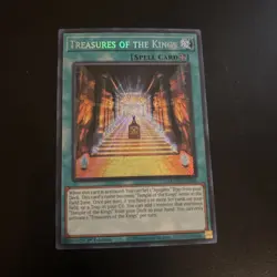 Yugioh Treasures Of The Kings Secret Rare MZTM - Image 1