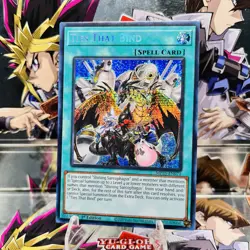 Yugioh Ties That Bind MP25-EN071 Prismatic Secret Rare 1st Ed Near Mint - Image 1