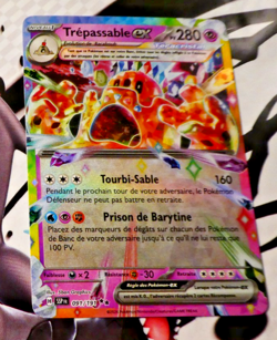 Pokemon Francais Card Holo Carte Trepassable EX 091/191 FR SSP Mint 2024 - Image 1