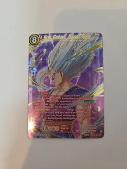 Dragon Ball Super Card Game Son Gohan Beast Roar SPR Foil Card BT22-9 - Image 1