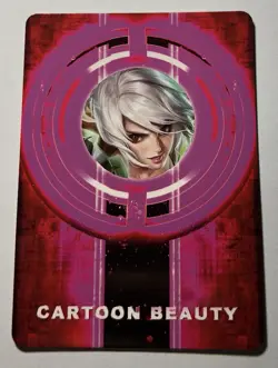 SEXY HEROINE WAIFU Riven LEAGUE OF LEGENDS ACG PREMIUM HOLOFOIL CARD NM - Image 2