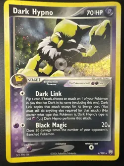 Dark Hypno 6/109 Team Rocket Returns Holo 2004 Pokemon Card Excellent - Image 1