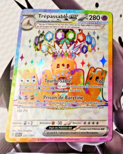 Pokemon Francais Card Holo Carte Trepassable EX 221/191 FR Mint 2024 - Image 1