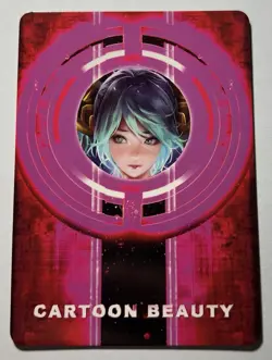 SEXY HEROINE WAIFU Sona LEAGUE OF LEGENDS ACG PREMIUM HOLOFOIL CARD NM - Image 2