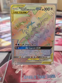 Pokemon Full Art Secret Raindow Card Lot (5) Togekiss, Legendary Birds Gx Etc - Image 3