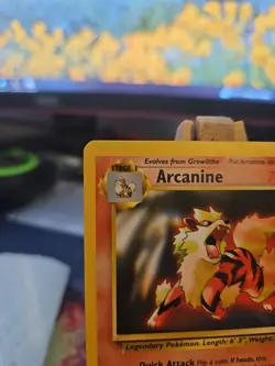 Pokemon TCG Arcanine Black Star Promos #6 2000 Regular Promo Card NM Very Clean! - Image 2