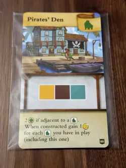 Tiny Towns Promos Mini Expansion Pirates' Den Card Dead Reckoning AEG New Rare - Image 3